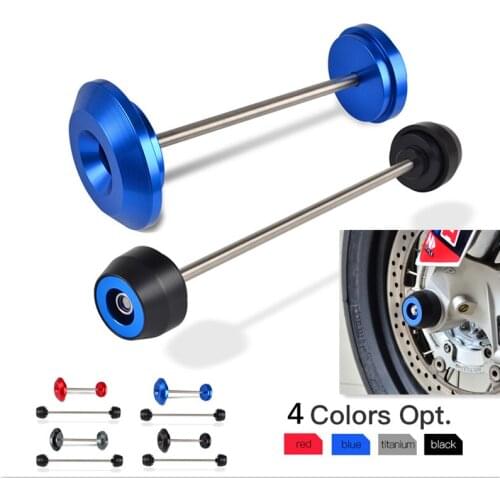 Motorcycle Front Rear Axle Sliders Protector For BMW R NineT 2013 2014 2015 2016