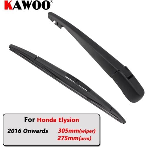 KAWOO Car Rear Wiper Blade Blades Back Window Wipers Arm For Honda Elysion Hatchback (2016-) 305mm Car Accessories Styling