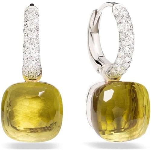 SLJELY Earrings With Stones