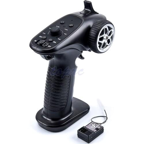 TX4 2.4GHz 4CH Radio system Transmitter Controller Remote Control w/ Receiver For RC Car Boat