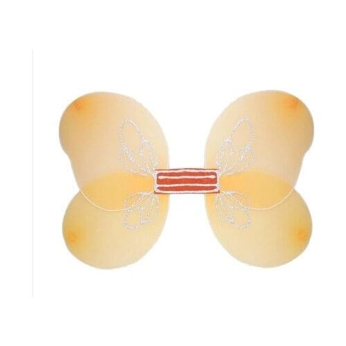 09 Event & Party Supplies kindergarten children show dress props cos sweet flower fairy wings butterfly wings 42CM*37CM