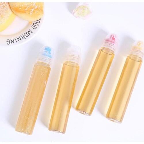 1PC Portable Shading Honey Storage Bottle Environmental Protection PVC Honey Sub-bottle Home Storage Bottle Honey Jar 50gC