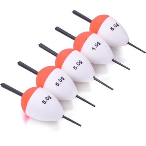 5Pcs/set 1/2/3/5g Fishing Float Upgraded EVA Fishing Bobber Sea Fishing Float Bobber 1g 2g 3g 5g Floats Sticks Fishing Tackle