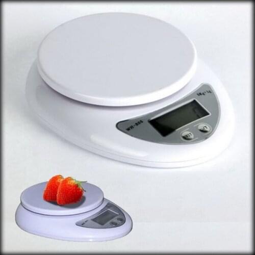 50 pieces 5000g 5kg 1g Digital kitchen scales Food Diet Postal electronic scale LCD display weight Balance