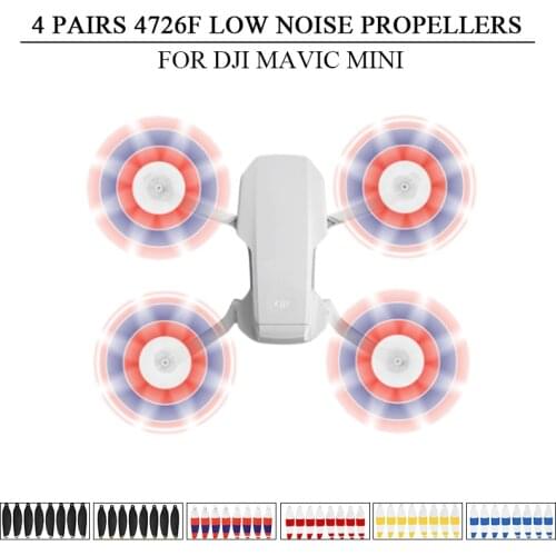 8Pcs Foldable Quick Release DJI Mavic Mini Propellers 4726F Low Noise Propellers for DJI Mavic Mini Drone Accessories