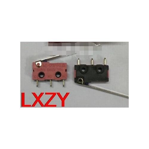 Free Shipping 10PCS/lot Small Switch Micro Switch 3 Feet Shank MS1205 5A250V 10A125V