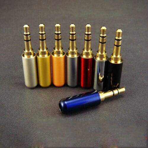 Free shipping 20pcs 3 poles RCA Connector 3.5mm jack Audio Connector 3.5mm audio plug Stereo Headphone adater