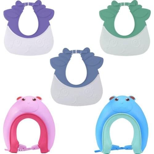 Safe Shampoo Shower Bathing Bath Protect Soft Cap Hat For Baby Wash Hair Children Bathing Shower Cap Hat Kids