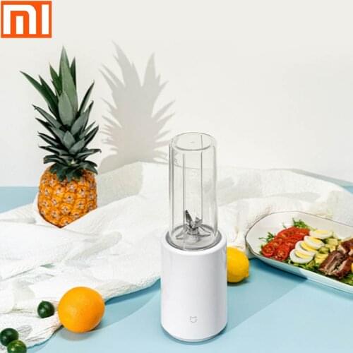 XIAOMI MIJIA Fruit Blenders Cup Portable Electric Juicer Mixer Food Processor Kitchen Machine 30 Seconds， fruit juice