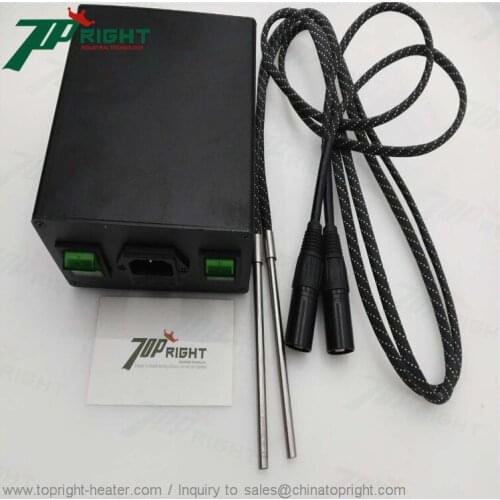 Dia.6.5 x100mm cartridge heater with dual controller