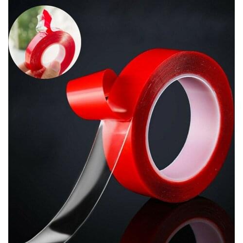 3M Double Sided Tape Reusable Adhesive Sticker Tape High Strength Acrylic Mounting Tape Office Household Products