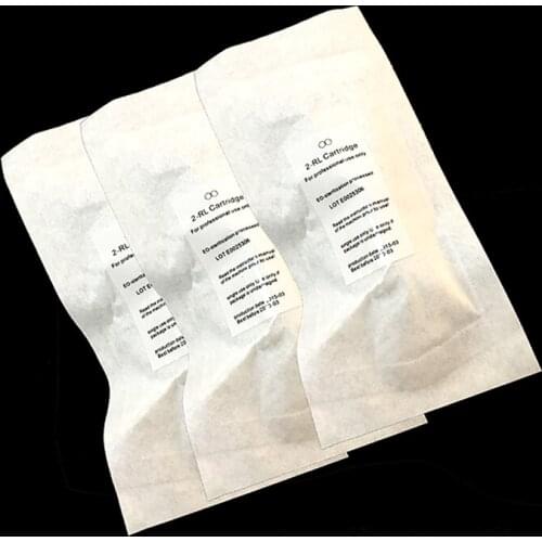 Easyclick Tattoo needles 100PCS Disposable Tattoo Permanent Makeup Needles Sterilized 2RL Rotary Tattoo Machine Needles