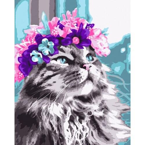 Love.Thanks Animal Diamond Painting Cat Diamond Art Mosaic Cross Stitch Diamond Painting Full Drill New Arrivals