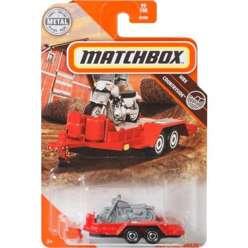 2020 Matchbox Cars MBX CYCLE TRAILER 1/64 Metal Diecast Collection Alloy Model Car Toys