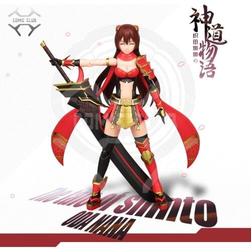 COMIC CLUB IN-STOCK Frame Arms ms Girl the tale of shinto ODA NANA Assembly toys action robot Toys Figure