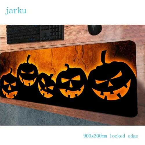 Halloween mousepad 900x300x3mm gaming mouse pad HD print gamer mouse mat pads game computer padmouse cheapest laptop play mats