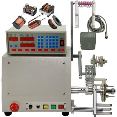 LY 810 Automatic CNC Coil Winding Machine for 0.03-1.2mm Wire coiling Machine Single shaft 400W 220V/110V 6000 r/min