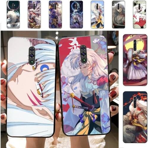 Yinuoda Cute Japan Anime InuYasha Sesshomaru Kagome Phone Case for Vivo Y91C Y11 17 19 17 67 81 Oppo A9 2020 Realme c3