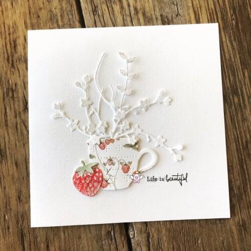 Mmao Crafts Metal Steel Cutting Dies Cup cane decoration Stencil For DIY Scrapbooking Paper/photo Cards Embossing Dies