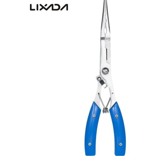 Lixada Multifunctional Fishing Plier Scissor Braid Line Lure Cutter Stainless Steel Fishing Plier Carp Fishing Accessories