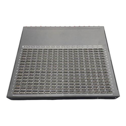 2020 Low Price Module LTE 4G EC25-E/CEFD 32-512 Ports GOIP Gateway Multi Bulk Voice SMS Floor Terminal Equipment SIM Card