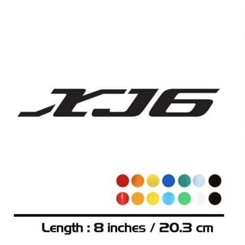 New Motorcycle sticker accessories bike Fuel tank Wheels helmet notebook Luggage reflective MOTO car sign decal For YAMAHA XJ6