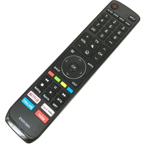 New Replacement EN3V39H For HISENSE TV Remote Control NETFLIX YOUTUBE Fernbedienung