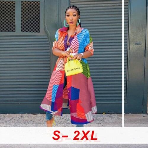 2021 New High Waist A-line Maxi Dress Retro Holiday Sweet Chiffon Mature Style Half Sleeve Women Plus Size Sexy Long Shirt Dress