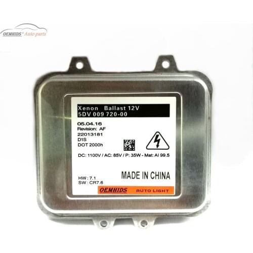 5DV009720 OEMHIDS For Astra J Insignia Xenon D1S Ballast Headlight Control Unit Working Normally Brand New China 5DV00972000