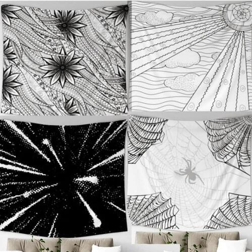 Paris France Tower Bohemia Landscape City Relaxed Hanging Trippy Tapestry Wall Handmade Decor Art Bedroom Living Room Dorm