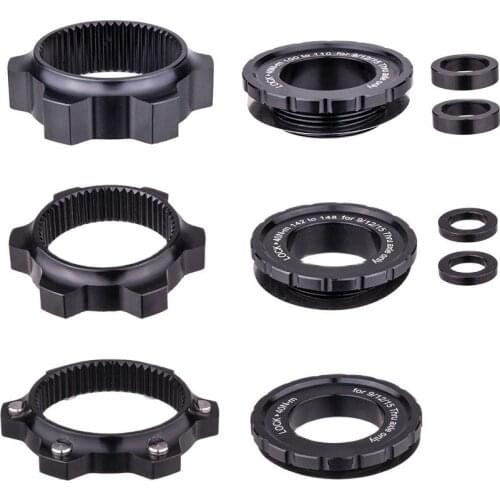 Bicycle Hub Center Lock Adapter to 6 Bolt Disc Brake Boost Gasket Spacer 15x100 to 15 x 110 Front Rear Washer 12x148 Thru Axle