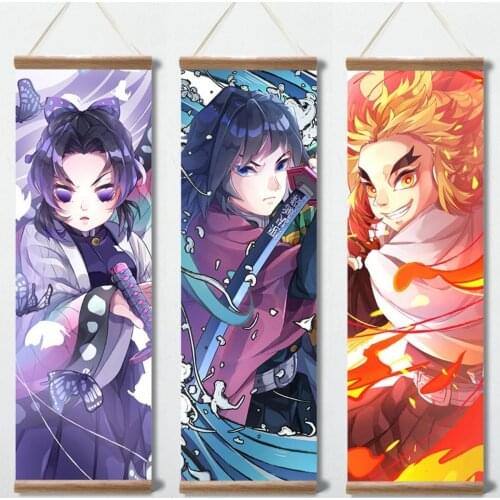 Anime Posters Canvas Painting Demon Slayer Posters Wall Decor Posters Wall Art Picture Decoration for Living Room Home Decorr