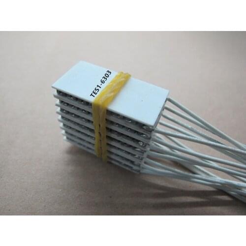 2pc semiconductor chilling plate TES1-6303 rectangular 15*30MM Cosmetic medical equipment cooling thermoelectric cooler