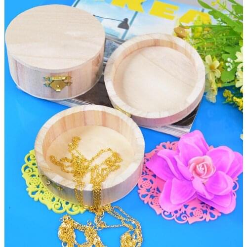 Portable Jewelry Box Wooden Gift Box Travel Organizer Jewelry Case Necklace Earrings Rings Box Jewelry Organizer Storage Box