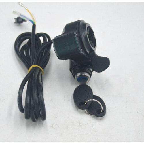 Apply to 24V-72V Voltage Indicates Power supply LCD Digital Display mobility Finger Thumb Throttle accelerator for electric bike