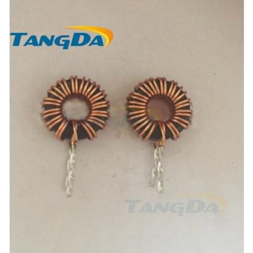 Tangda 50125A 15UH double 0.6mm Wire 10A diameter 13mm Iron silicon aluminum magnetic inductance ring inductance Fe-SI-Al