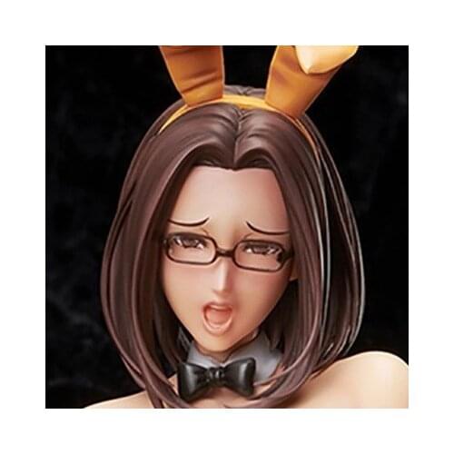 41cm Japanese sexy anime figure Native Non Virgin bunny ver action figure collectible model toys for boys