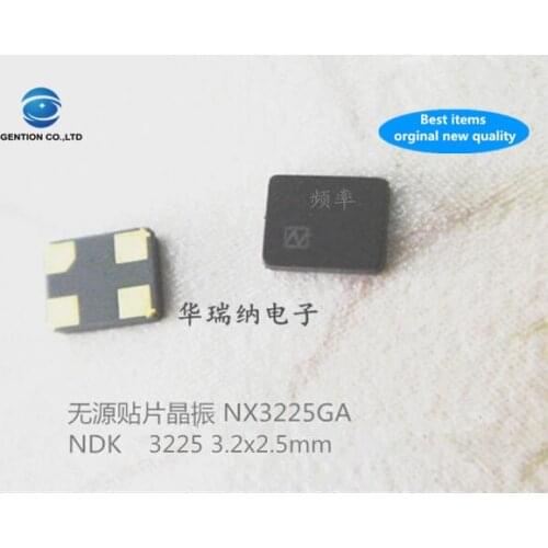 10pcs 100% orginal new NX3225GA 12.000MHZ 12M 12MHZ passive SMD crystal oscillator 3.2X2.5mm 4 feet wide temperature