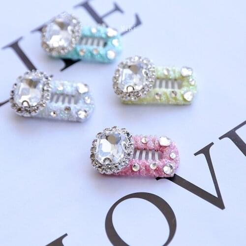 20pcs Pet Hairpin New Promotion of imported Shining Diamond Formation Could be Hairpin Headdress Flower