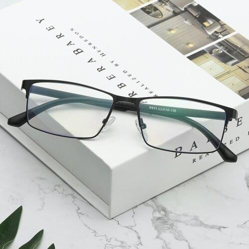 2021 New Reading Glasses Men Anti Blue Rays Presbyopia Eyeglasses Antifatigue Computer Eyewear with +1.5 +2.0 +2.5 +3.0 +3.5 +4