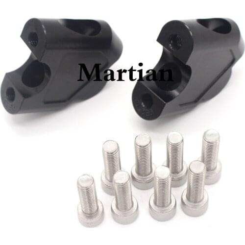 For Suzuki GW250S GW250F Motorcycle Accessories Handle Bar Clamp Raised Extend Handlebar Mount Riser