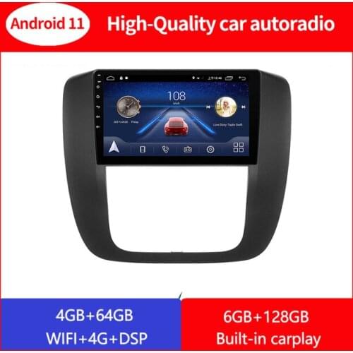For Chevrolet Tahoe GMC Yukon3 Car Radio Stereo GPS Navigator 6GB Ram 128GB Rom Autoradio 2Din Android10 Multimedia Player