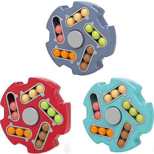 Childrens Magic Bean Fingertip Rotating Toy High-quality Material Suitable For Children To Playing Multilateral Educational Toy