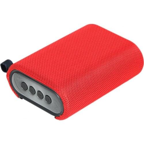 Bluetooth Speaker Impact Resistant 2-3H Playtime Stereo Fabric Portable Subwoofer for Home