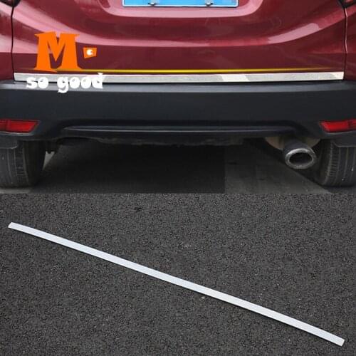 For Honda HRV HR-V Vezel 2014/15/16/17 Stainless Steel Car Styling Accessories Rear Trunk Bumper Tail Gate Door Cover Trim