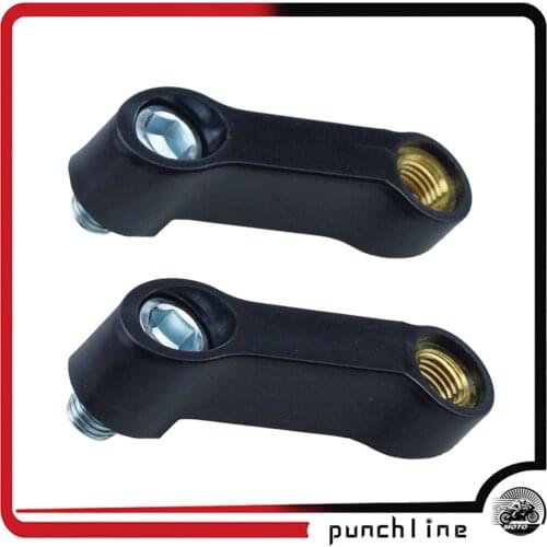 For SUZUKI GSX-S750 GSX-S1000 SV 400 SV 650 DL 650 V-Strom SV650 SV400 Mirror Riser Extenders Spacers Extension Adapter Adaptor