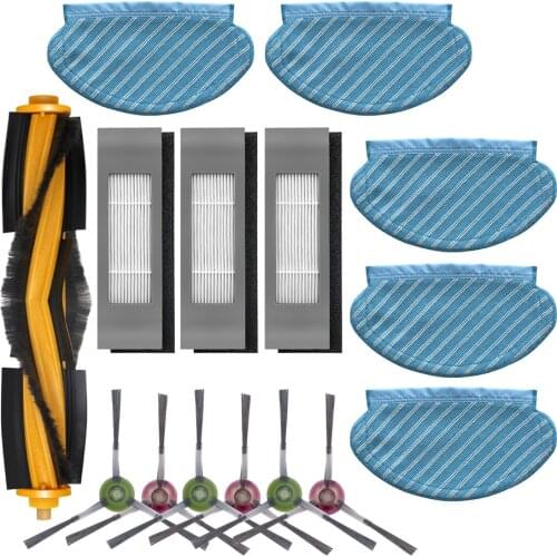 Filter Side Brush Mop Cloth Set for Ecovacs Deebot Ozmo 920 950 Vacuum Cleaner Parts replacement home accessories