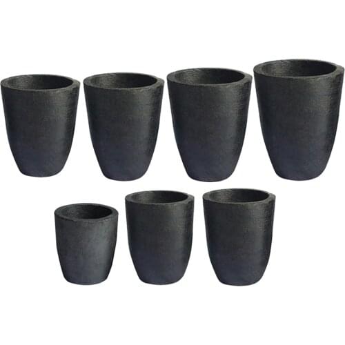 Foundry Silicon Carbide Graphite Crucibles Cup Furnace Torch Melting Casting Metal Smelting Tools
