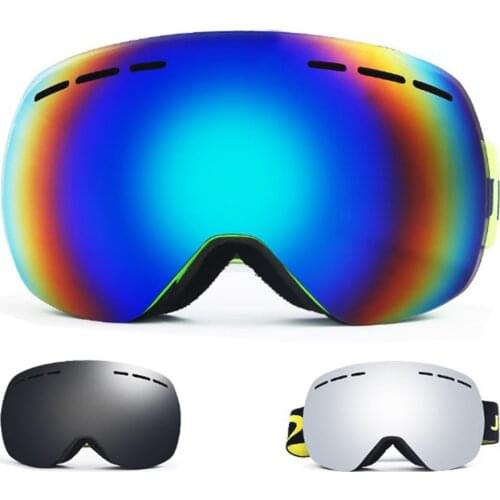 SzBlaZe Unisex Adult Double-layer Anti-fog Ski Goggles UV Protection Ski Glasses For Outdoor Snowboarding Snow Skate Skiing