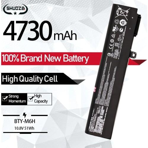 NEW BTY-M6H Laptop Battery Japan Cell For MSI GE62 GE72 GP62 GP72 GL62 GL72 GP62VR GP72VR PE60 PE70 MS-16J2 MS-16J3 MS-16GF